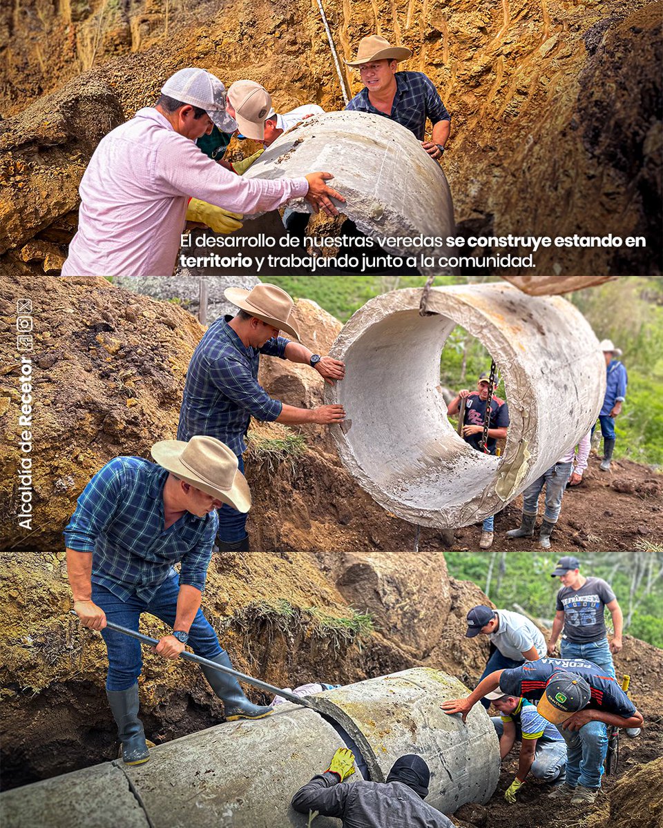 Feliz inicio de semana.

El desarrollo de nuestras veredas se construye estando en territorio y trabajando junto a la comunidad. Seguimos avanzando al lado de nuestros recetoreños, fortaleciendo el bienestar rural.