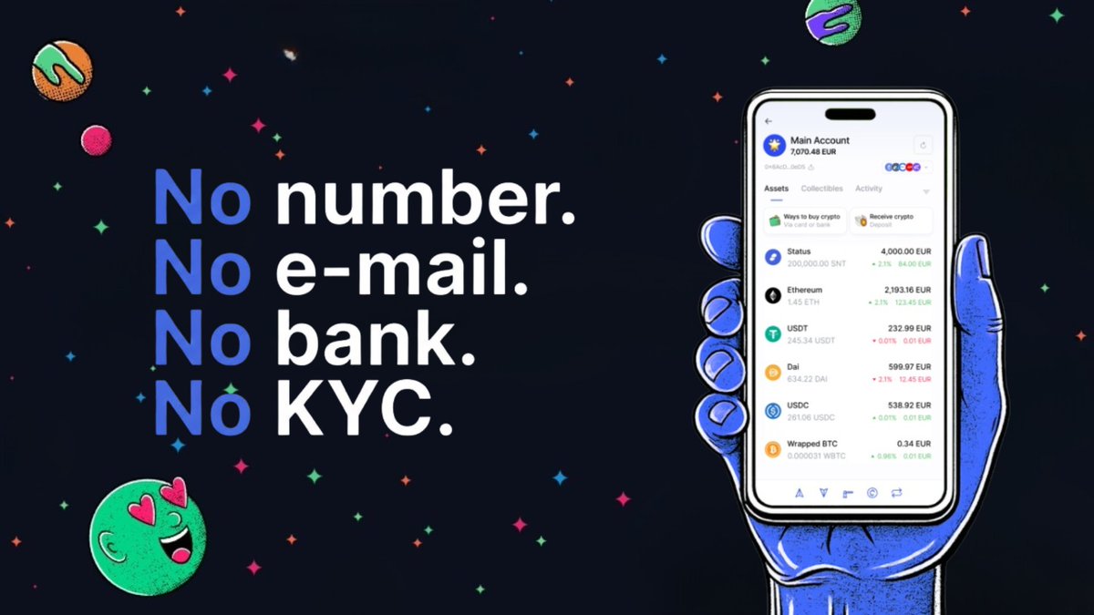 ethstatus's tweet image. most apps lose privacy before you even start

that’s why Status profiles are built with cryptographic keys, enabling chats, communities, wallet, and browser with default privacy

Choose privacy. Choose Status.