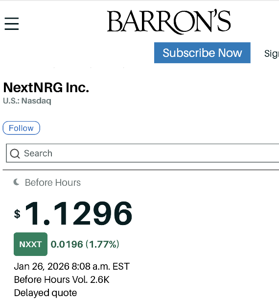 alban_waters's tweet photo. I’m not saying NextNRG Inc. (NXXT) is guaranteed to run tomorrow.
Before, every rally got capped by ATM selling

Now the ATM is gone, revenue is growing ($8.01M in December), institutions are already in, and there are rumors of a big partnership floating around

Big funds don’t deploy serious money randomly
This is the kind of spot where early positioning happens - before volume and FOMO
Not financial advice. High-risk microcap

$CRML $MP $UUUU $AREC