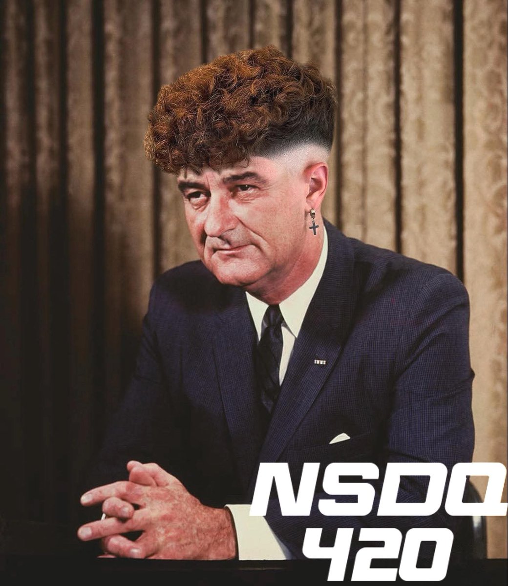 “Don't hawk tuah in the Soup, We All finna Eat “
~ Lyndon B ( for bussin ) Johnson ~

$NSDQ 🛜🪽

x.com/i/status/20157…