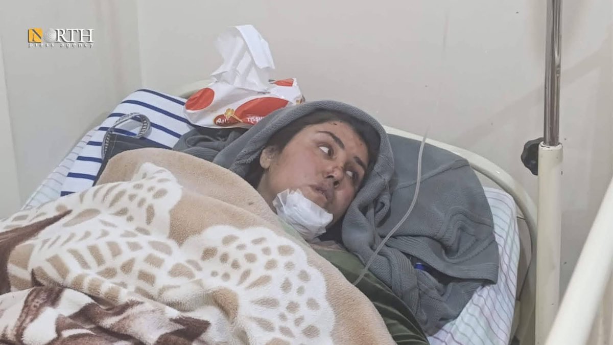 #Injured people in a hospital in the city of #Kobani as a result of government shelling on the city's countryside

#JossGawin #MUFC #RepublicDay #سوريا #Trump #Kurdistan