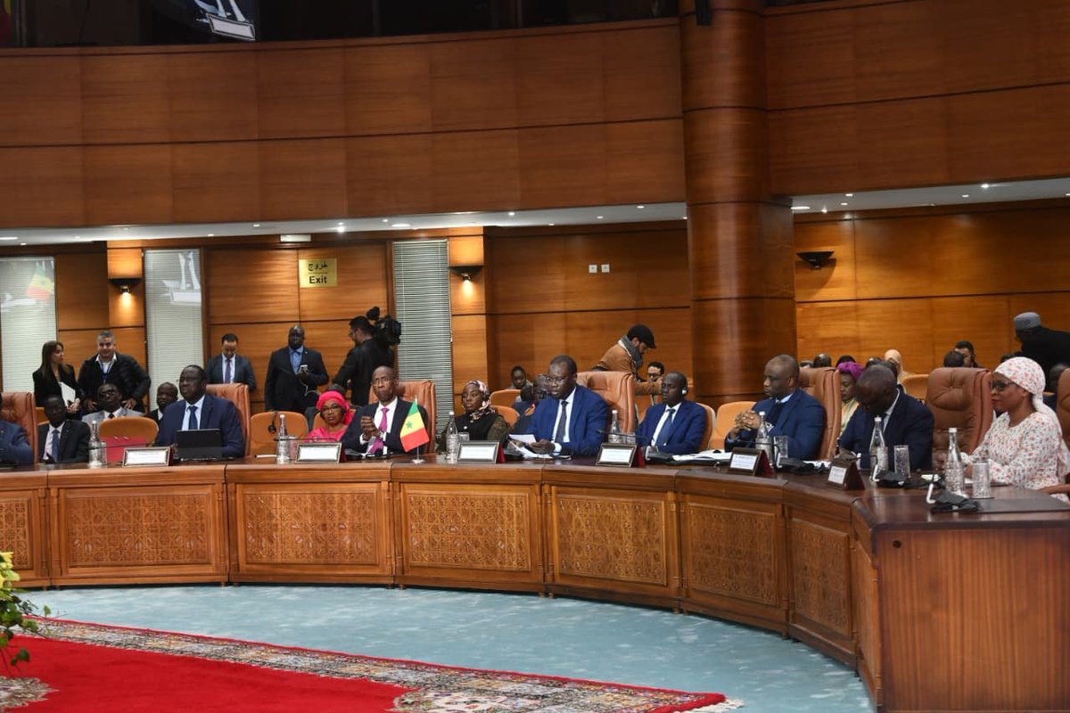 🇲🇦-🇸🇳 El Jefe del Gobierno, Sr. Aziz Akhannouch, y el Primer ministro de la República de Senegal, Sr. Ousmane Sonko, copresiden, hoy en Rabat, los trabajos de la 15ª Gran Comisión Mixta de Cooperación Marruecos-Senegal
<a href="/ChefGov_ma/">رئيس الحكومة المغربية</a>
<a href="/SonkoOfficiel/">Ousmane Sonko</a>