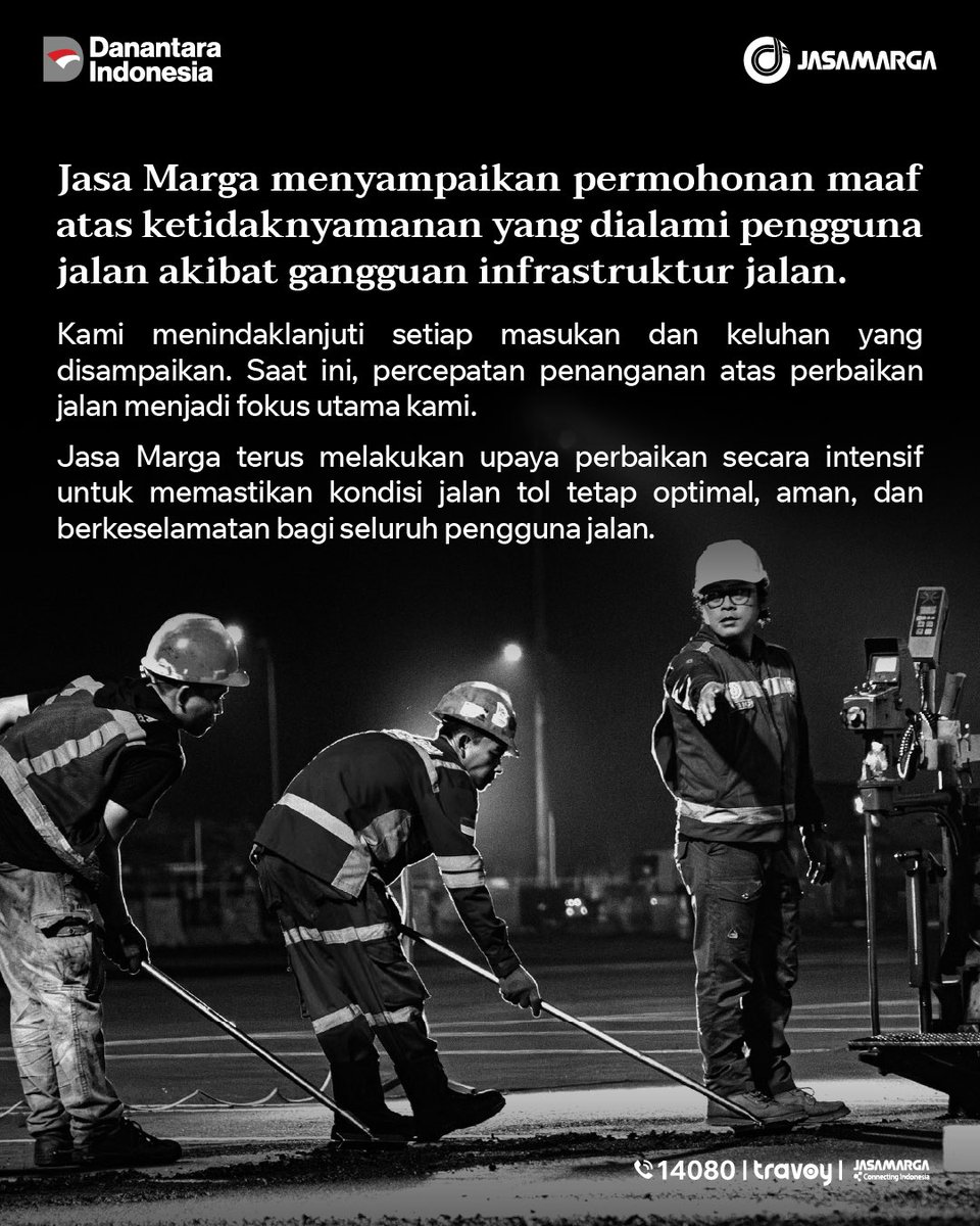 Official Jasa Marga tweet media