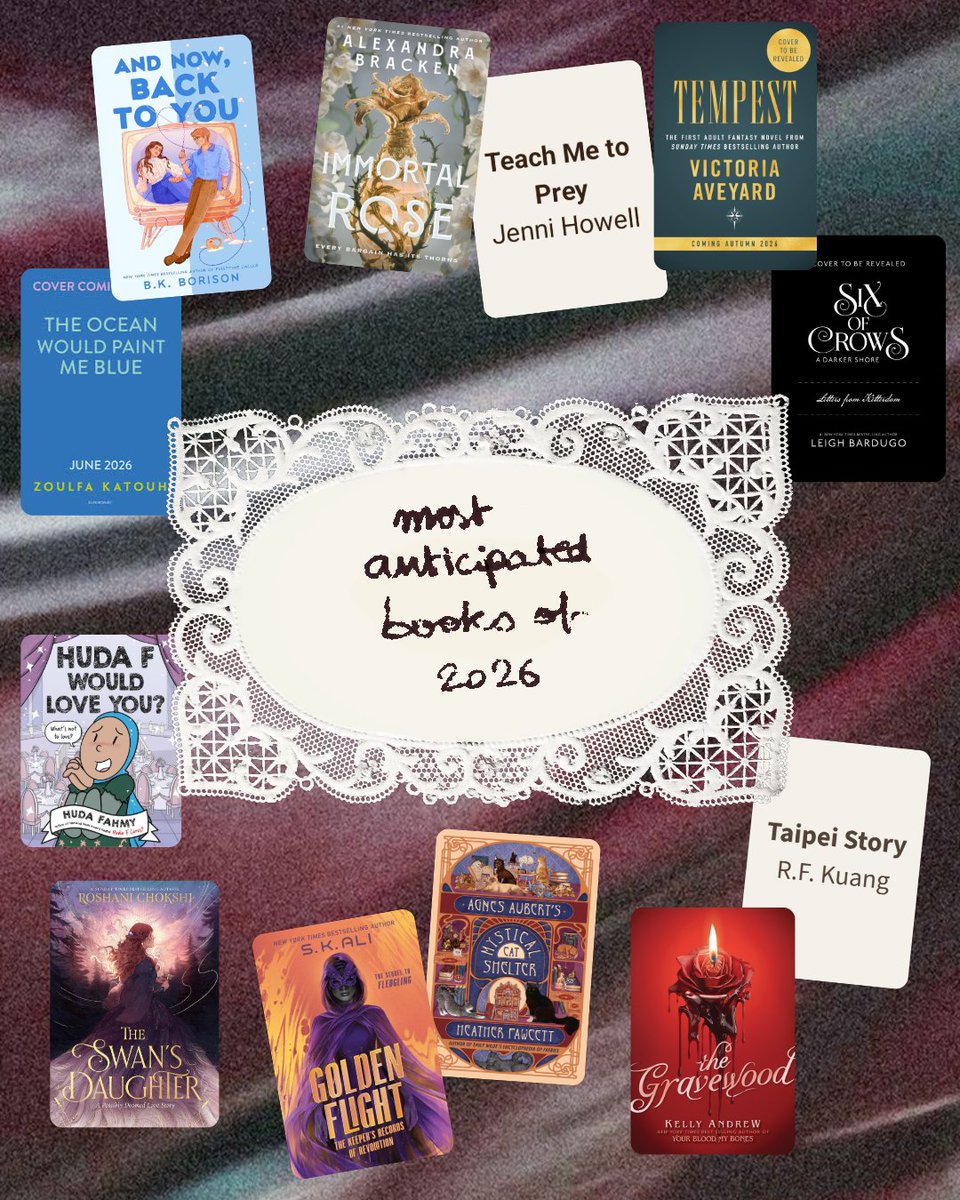 My most anticipated books of 2026! What other books should I add to my tbr