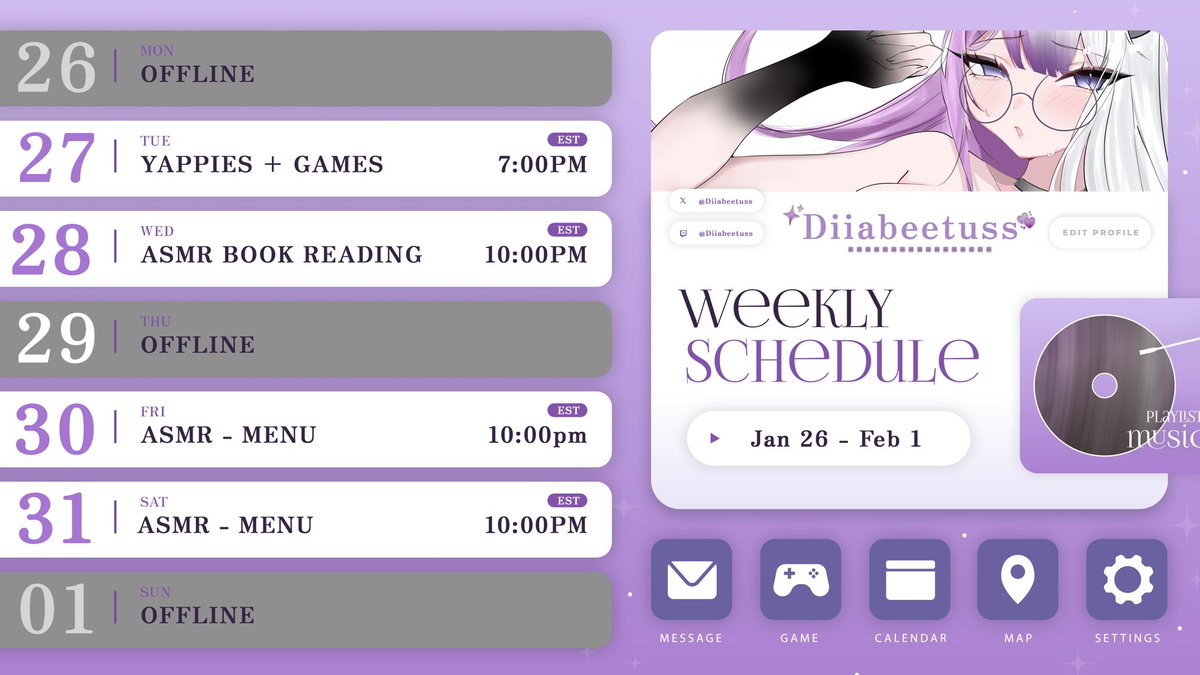 Diiabeetuss 💜🔝 tweet media