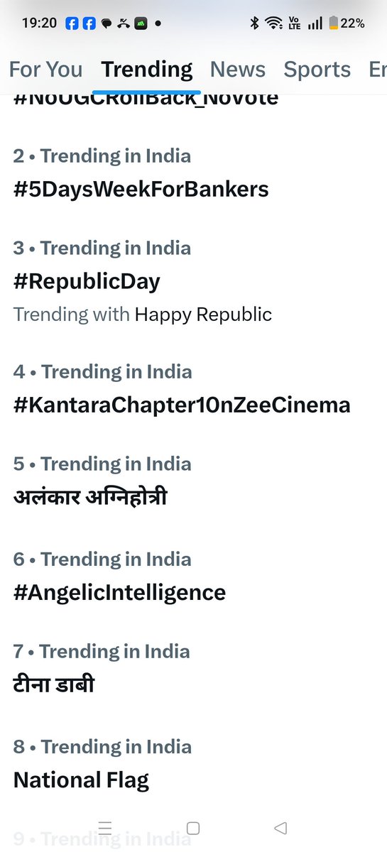 kmarkri's tweet photo. #5DaysWeekForBankers 
Trending at no 2 now https://t.co/E4RG7n2KCC