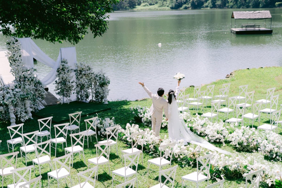 Just got married over the weekend and it was magic ✨🍃