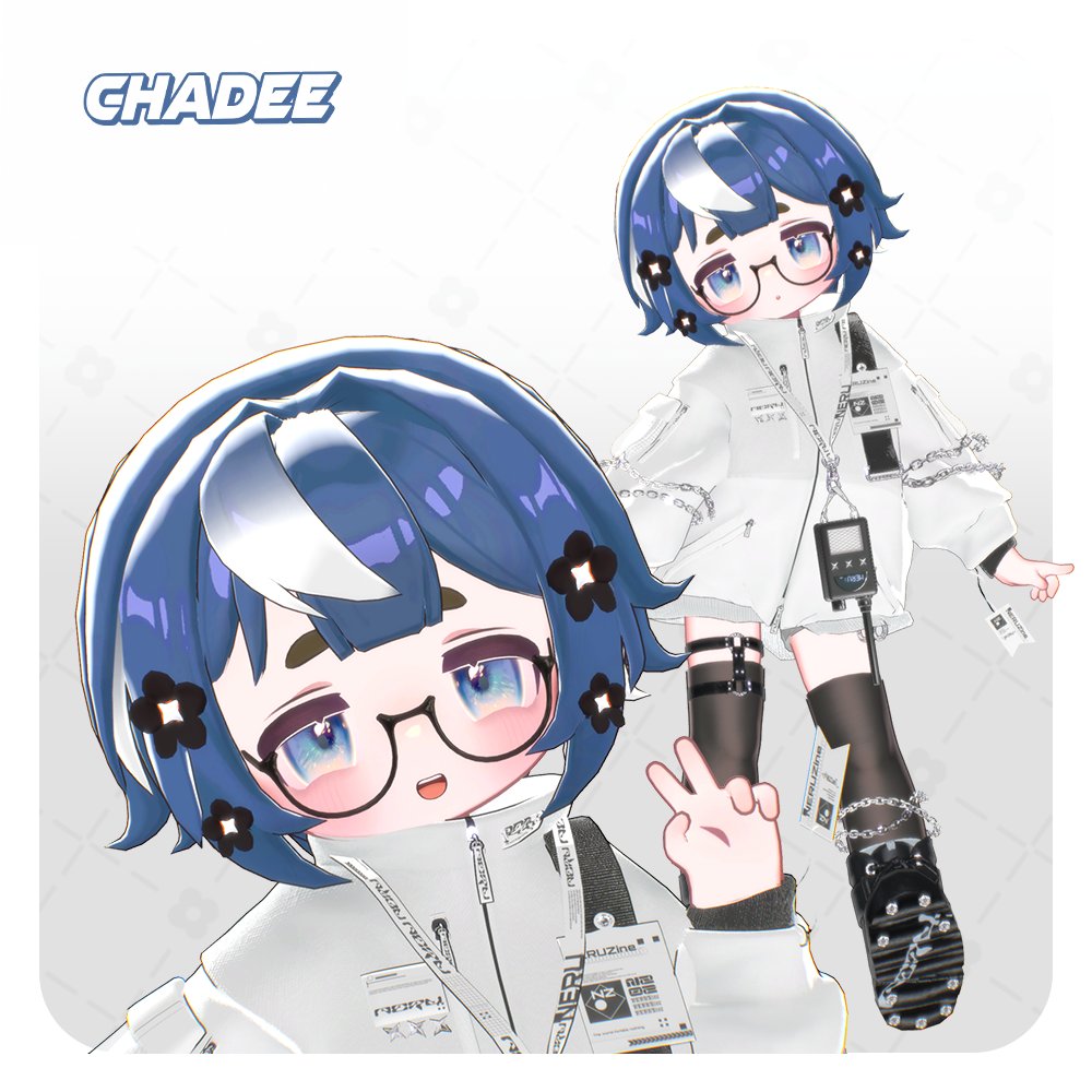 ChadeeVRC's tweet photo. 🌼 新作公開 &amp; セールのお知らせ🌼
コプニヘア kopuni hair【キプフェル・まめひなた】 https://t.co/wyBlqTFpjw

 久しぶりに3Dアセットを作りました！  
公開記念で2/28まで 20%OFF です  (1000JPY -> 800JPY)

#ChadeeVRC #VRChat #kipfel #mamehinata #キプフェル #booth_pm https://t.co/q7syYwlNVi