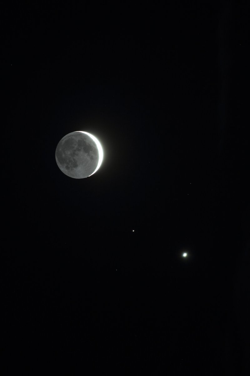 Moon, Mars and Venus