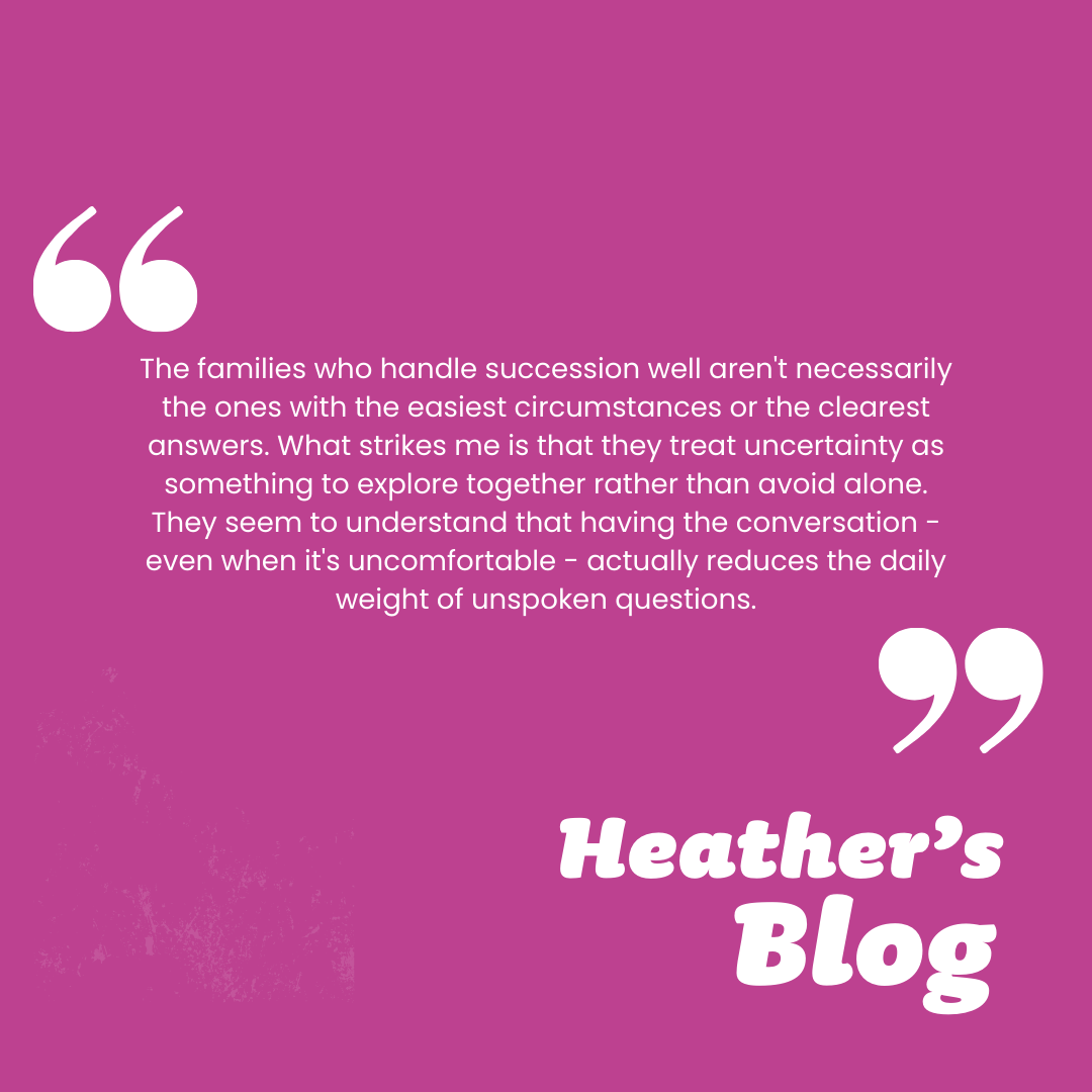 FarmstrongScot's tweet photo. Succession isn’t just a business issue, it’s a wellbeing one. In our latest blog, Heather Wildman shares practical ways to explore succession together, not avoid it alone.

https://t.co/AJYagFsQan

#FarmstrongScotland #Succession #Wellbeing https://t.co/T5eAxQnpUR