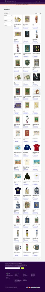 Here is the full list of the merch online from Pokemon x National History Museum of London. Happy shopping!
#pokemon #NHM #nationalhistorymuseum #pokemon30th