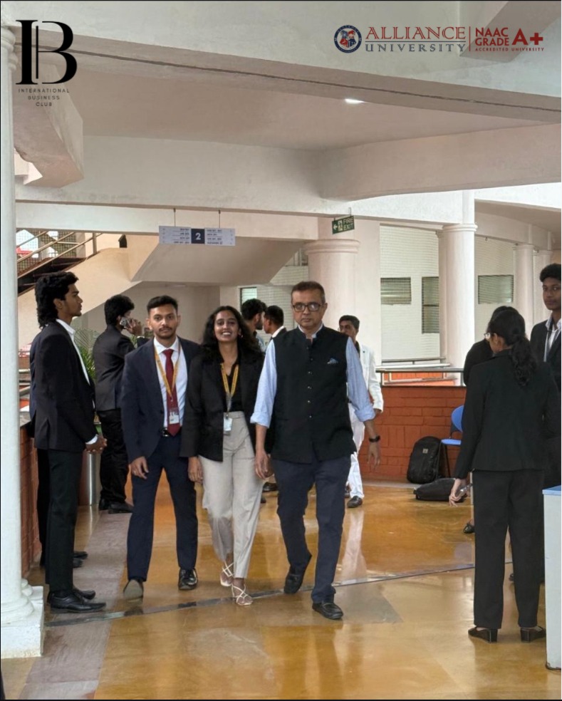 IB_Club_AU's tweet photo. An engaging panel, powerful insights, and conversations that truly mattered.
Highlights from the International Business Conclave 2026.
#IBC2026 
#Paneldiscussion  #BusinessInsights #ThoughtLeadership
#AllianceUniversity https://t.co/nbOaiHzIv3