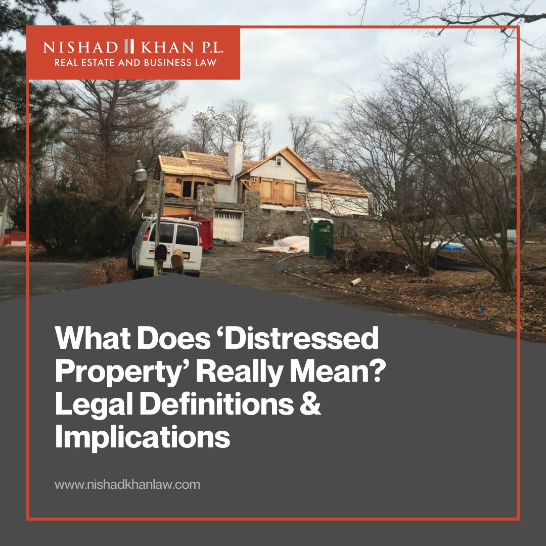 NishadLaw's tweet photo. Distressed properties can offer unique opportunities, but they come with legal and financial considerations that every buyer and investor should understand. Read our latest blog for practical insight before you move forward. https://t.co/CrB2alR0mX https://t.co/Kc3Bpk7sLH