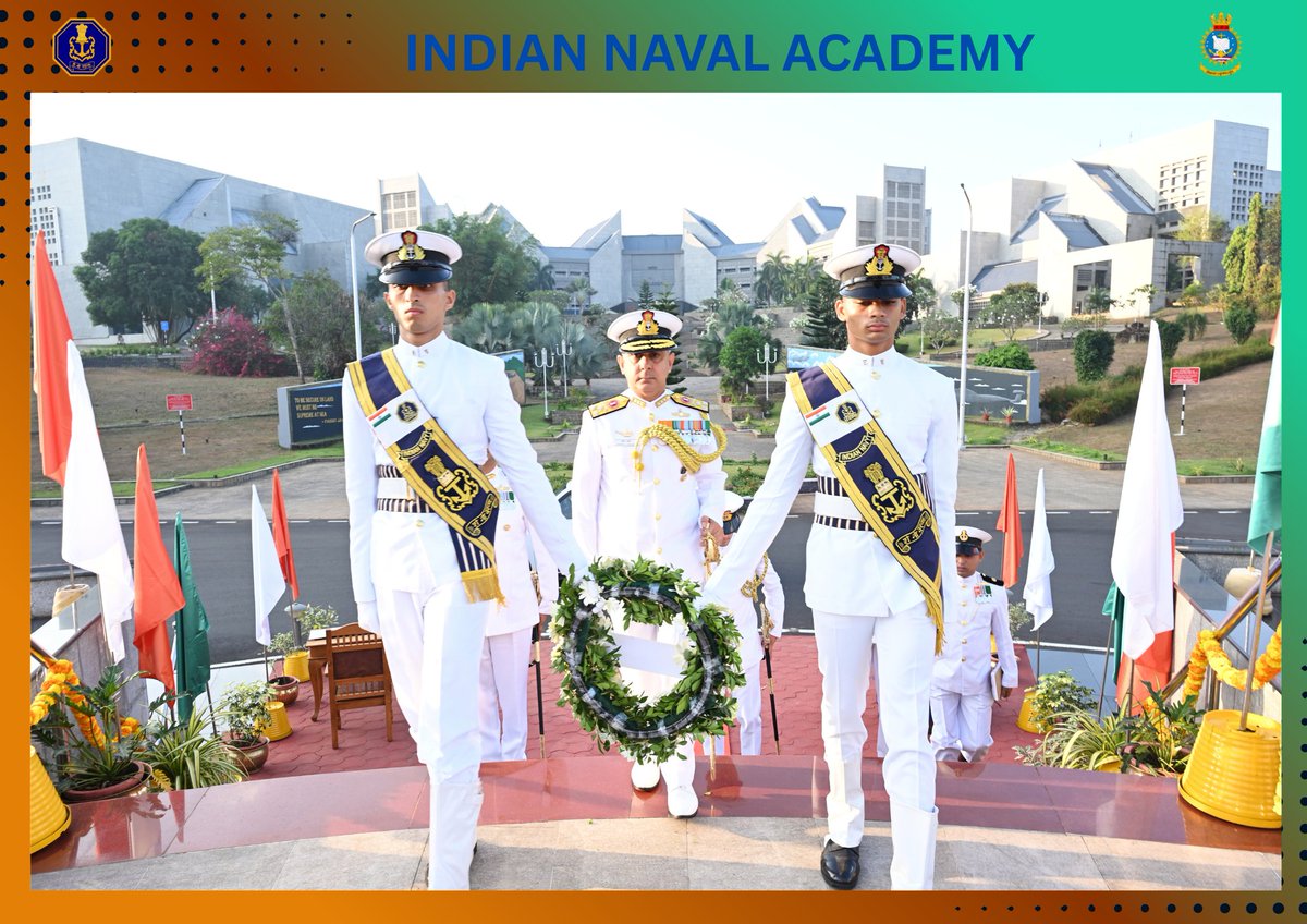 Indian Naval Academy tweet media