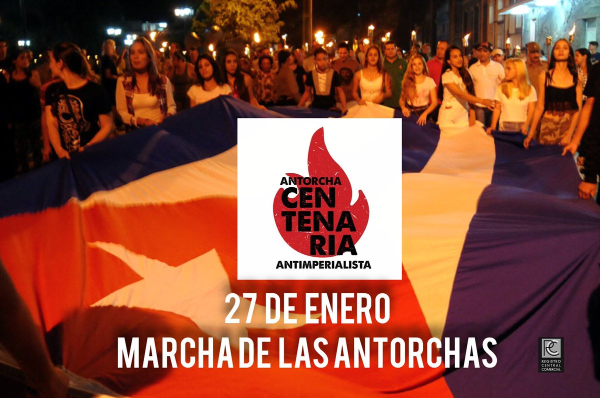 🔥#AntorchaCentenaria
#Aniversario173delApóstol
#100AñosConFidel