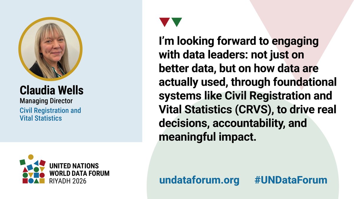 UN World Data Forum tweet media