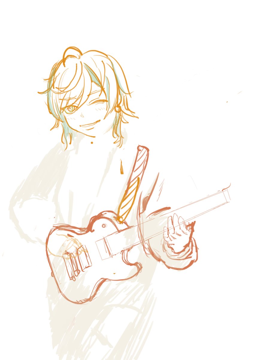 TETUBO56's tweet photo. ギターむずい
＃下書き https://t.co/BDENV3B71K
