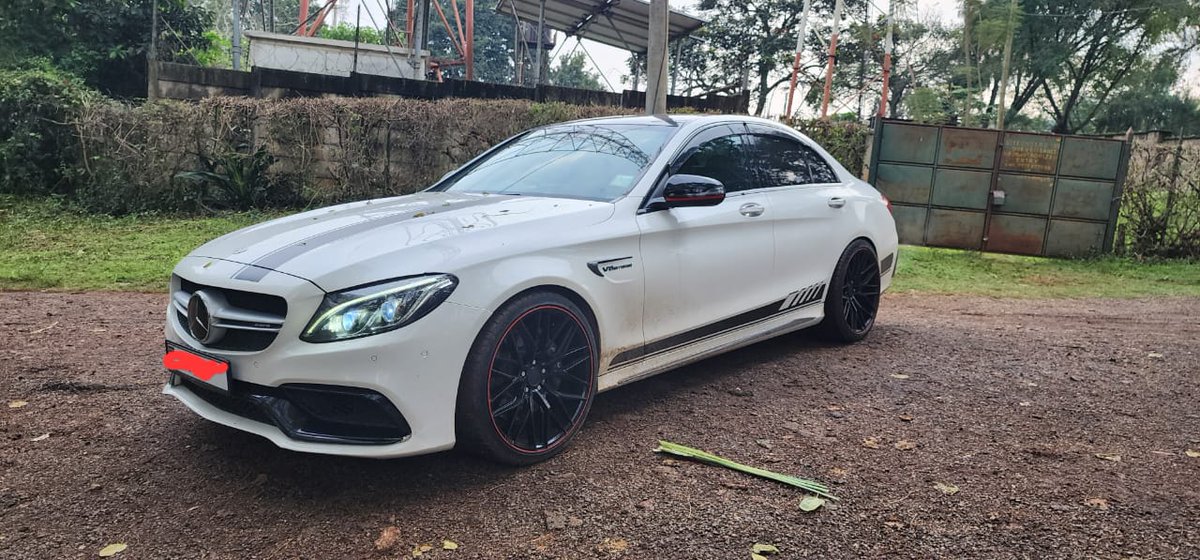 _saginii's tweet photo. Mercedes C63 AMG on sale
Ksh. 6,600,000
0701888990
📌 Redhill 
• Year : 2016
• Transmission : Automatic
• Fuel: Petrol
• Exterior color : white
• Interior color: Black

Features: 
- Inovit rims
- Brand new Michellin pilot sport tyres
- Race Down pipes 
- Tune to 520hp https://t.co/E8fCYH9JCk