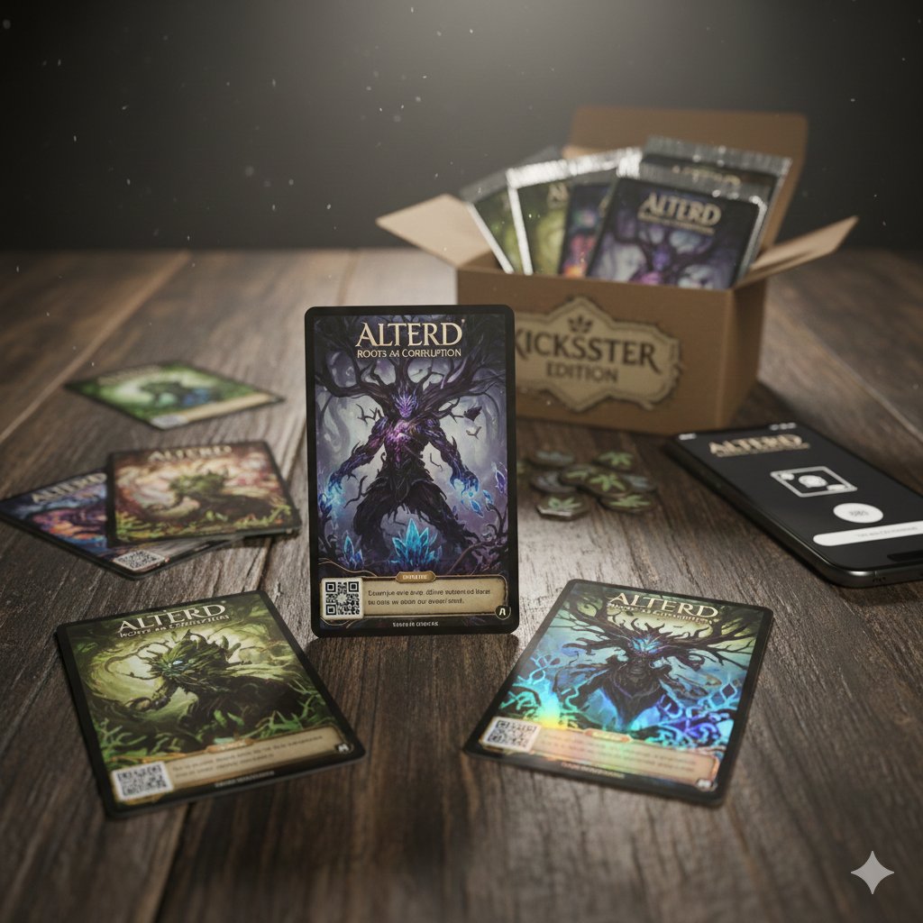 Benjitto's tweet photo. 💥 #AlteredTCG frappe fort avec #RootsofCorruption ! 🌳🦠

Nouvelles mécaniques, visuels époustouflants et le modèle participatif qui fait vibrer la communauté. On décortique tout sur https://t.co/YdPYSndGi2 !

#TCG #Gaming #Kickstarter #Altered #JeuxDeCartes #Collection https://t.co/NuHndZpzNi