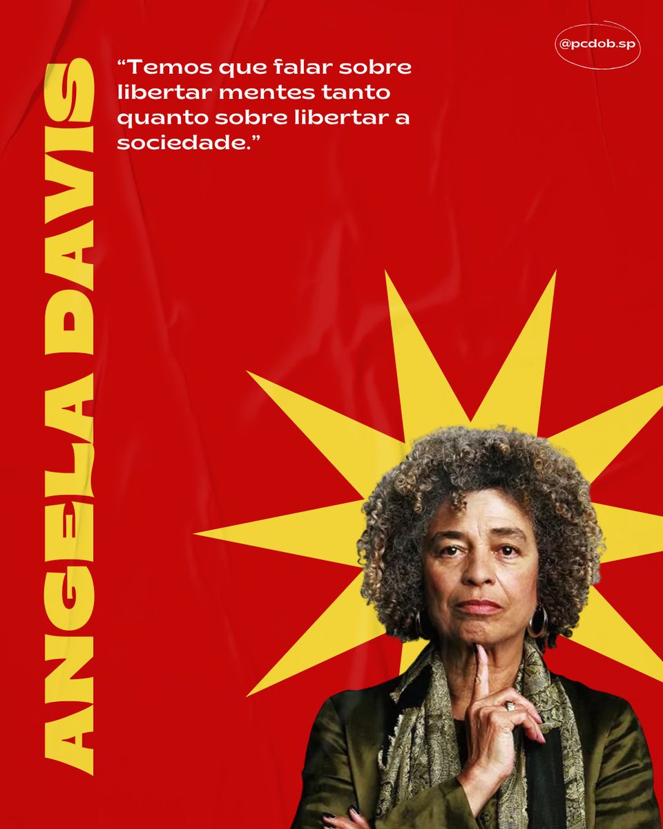 Militante comunista, ícone da luta por direitos civis nos Estados Unidos e membro do grupo Panteras Negras, Angela Davis completa hoje 82 anos.
