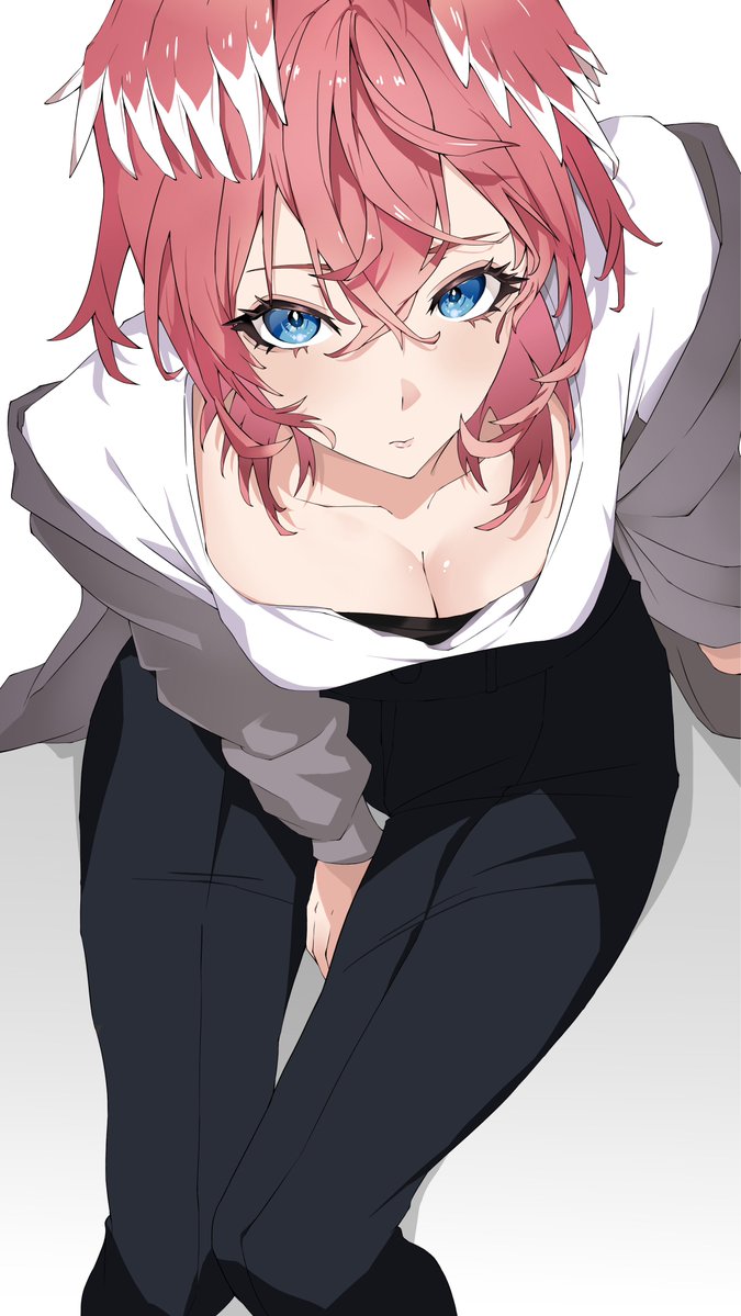 oru_0653's tweet image. 『デート前の誘目』
#Luillust