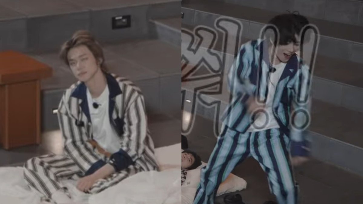 yeonbamdiary's tweet image. tired owner and his crazy puppy 

#YEONGYU #연밤