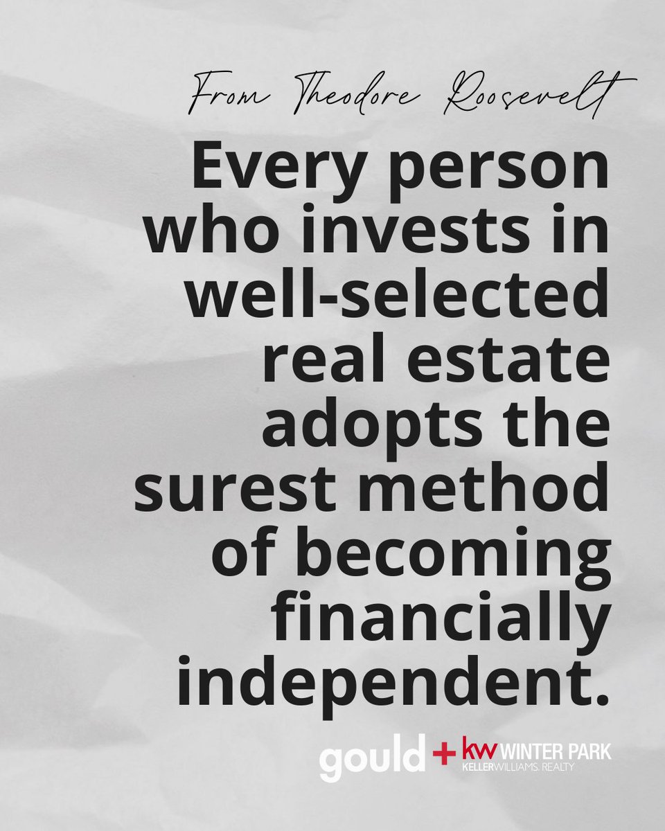 📌 Smart choices in real estate today lead to financial freedom tomorrow.

 #GouldPlusTeam #SmartInvesting #WealthBuilding #RealEstateSuccess