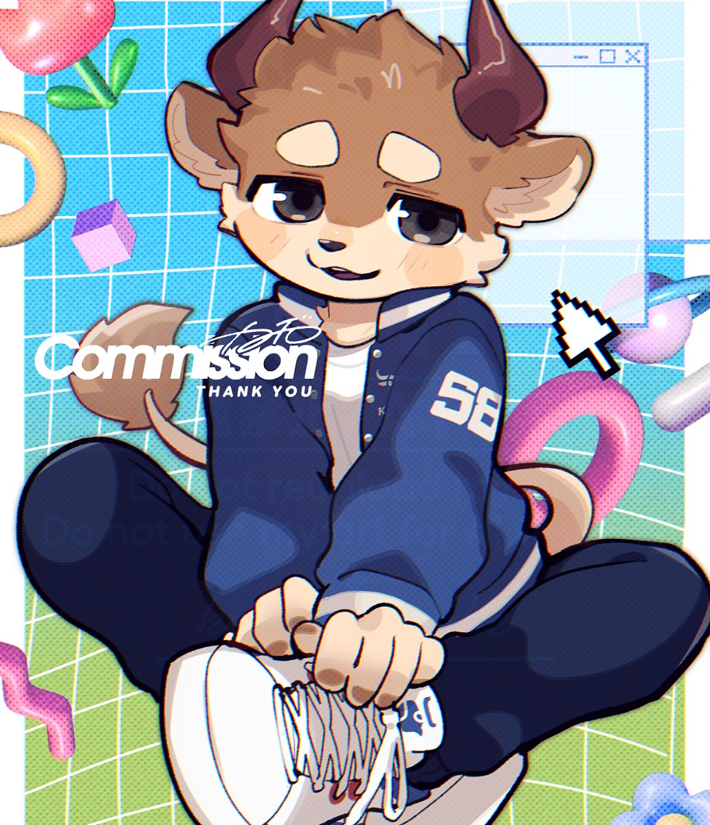 kadikadisake's tweet image. Skeb納品しました！！ 
ご依頼ありがとうございました🐮💙