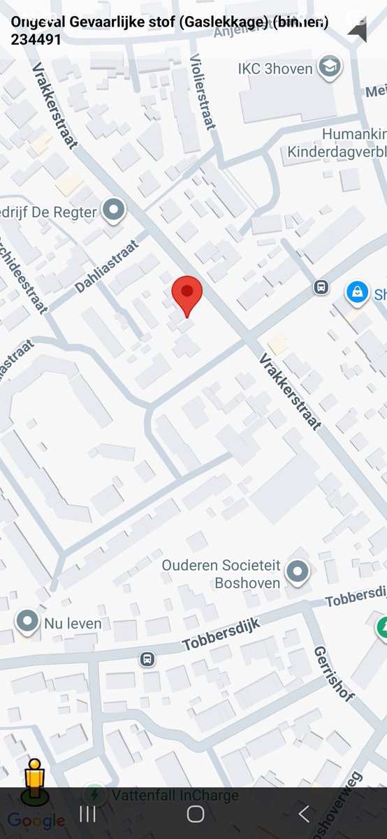 Gaslekkage met inzet hulpdiensten Weert