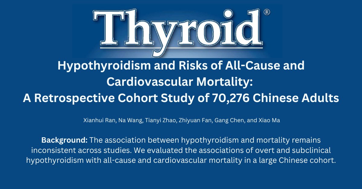Thyroid Journal tweet media