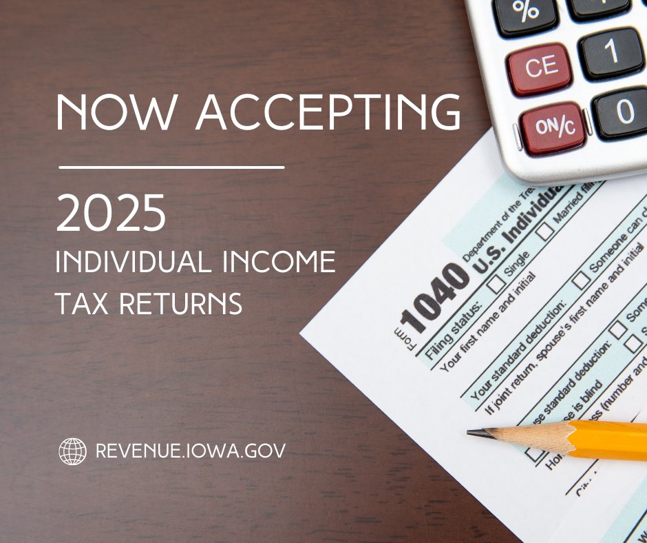 Iowa Department of Revenue tweet media