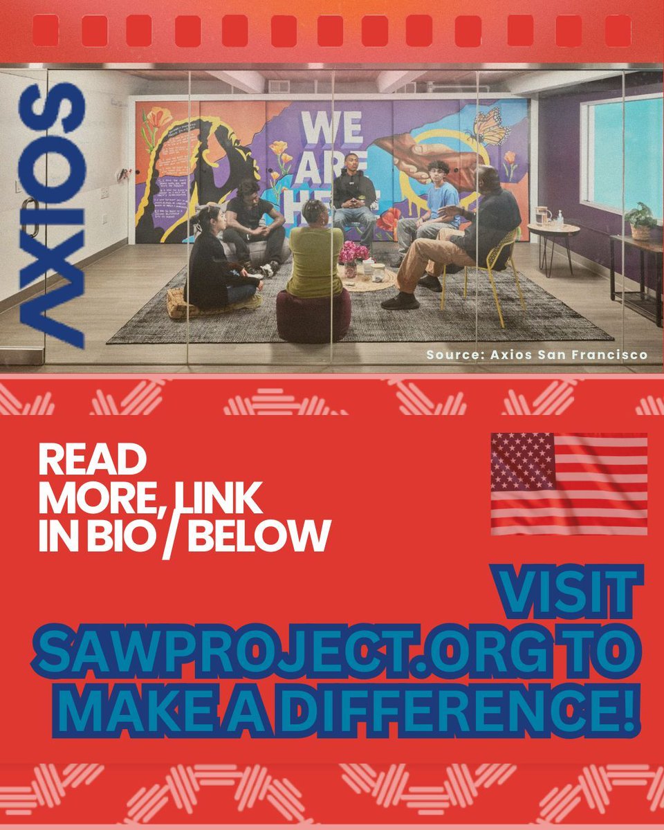 theSAWProject's tweet image. The San Francisco Restorative Justice Hub is a sanctuary designed for accountability over punishment. They're leading the way in redefining what justice can look like when we put people first. 

READ MORE HERE: buff.ly/mSsfi82 

#SoMa #CompassionateJustice #SAWProject