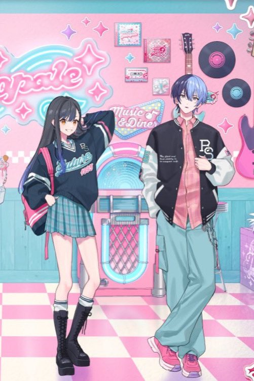 “진짜” 커플룩 등장
깽과리치며 등장 개크게 고함지르며 등장 앞구르기하며 등장 뒷구르기하다 머리 박아서 눈앞 캄캄해졌는데도 등장

< 왼쪽 풋풋새내기커플인데
> 오른쪽 이미 교내에서 개유명함 이미 왼쪽에 비해 여유가 있음
이게 왜 진짜냐고 백번 물었다