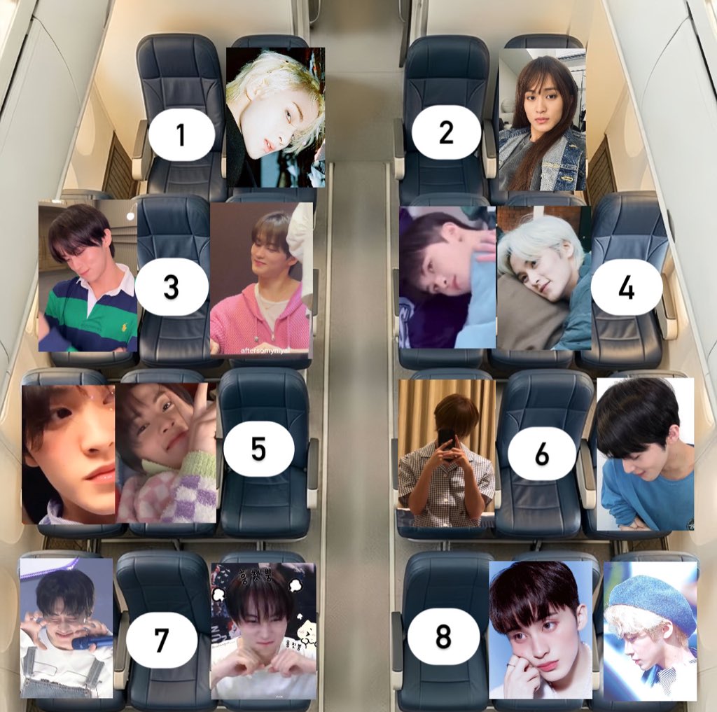 ilypape's tweet image. markreun flight, choose your seat