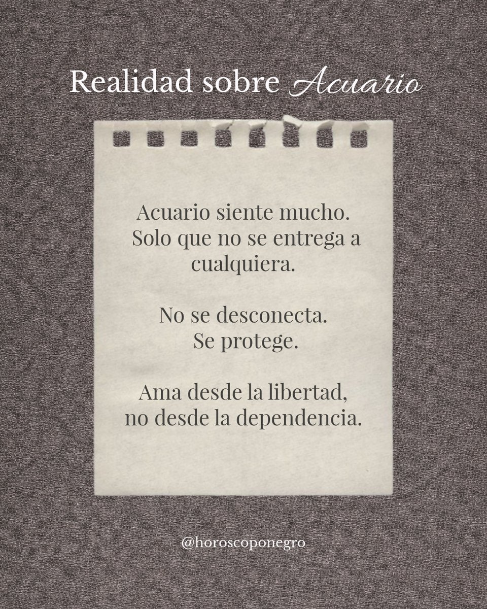 Porque no es lo mismo lo que dicen de ti,
que lo que realmente eres. 🔮