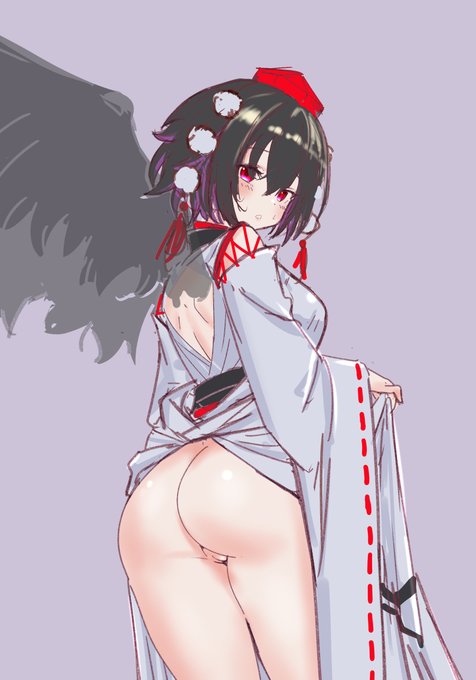 射命丸 髪型サンプル 
翼くんみたいに後ろ髪がハネてるの好き 