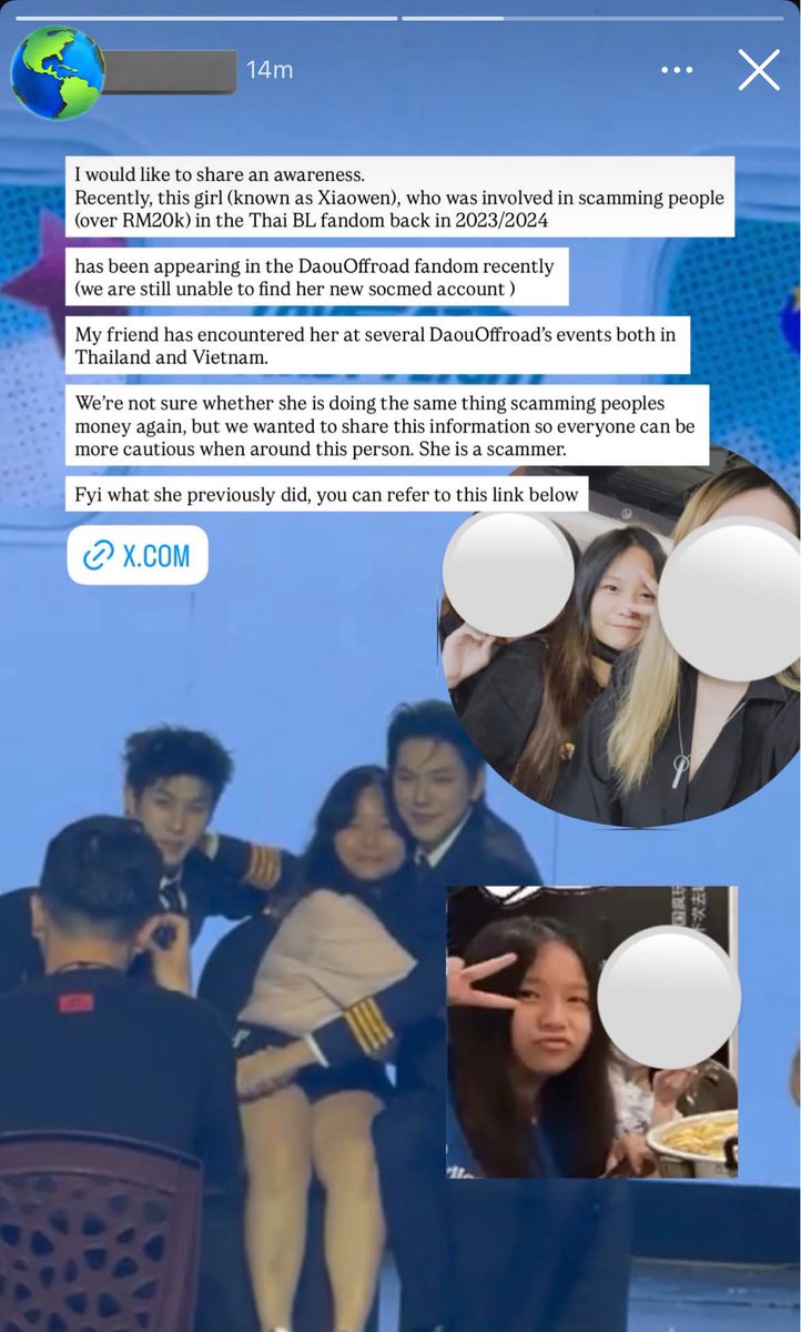 [PLS HELP RETWEET]

we don’t know if she will make repeating mistakes or not, but we just want everyone to know about this. No matter you’re Malaysian or you’re from other countries, please aware this person‼️