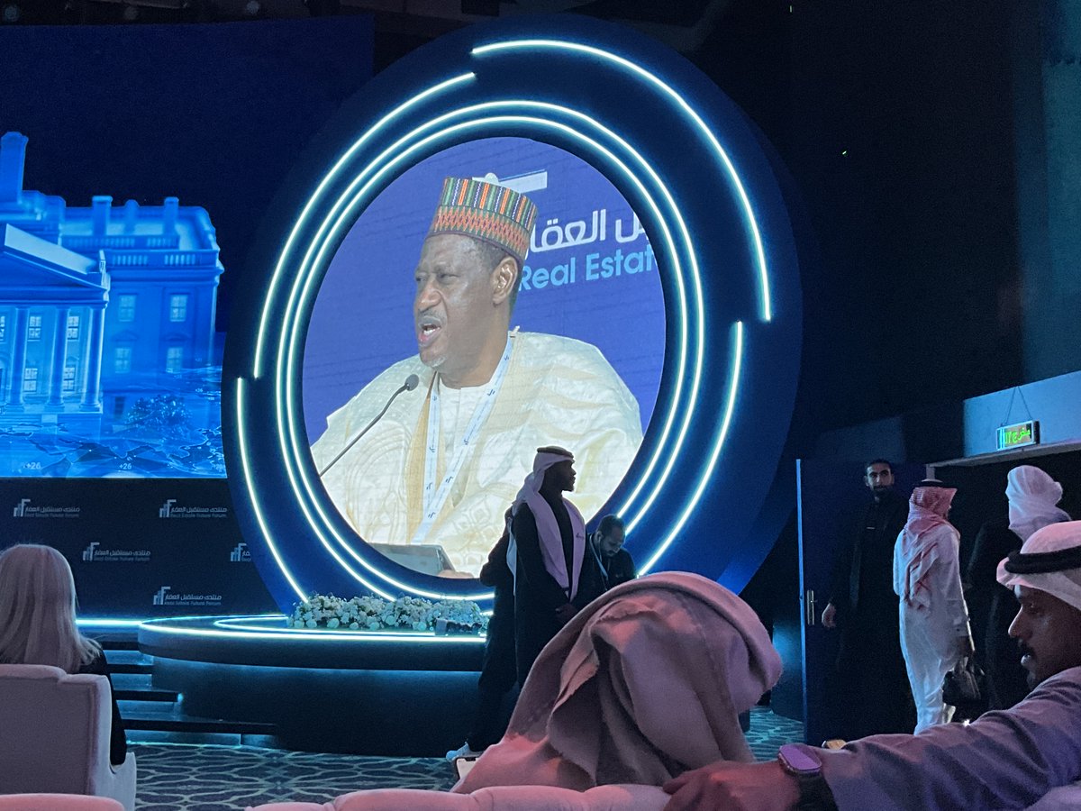 Mark_Chieshe's tweet image. PRESS RELEASE
FEDERAL MINISTRY OF HOUSING AND URBAN DEVELOPMENT
January 26, 2026

Dangiwa Pitches Nigeria’s Renewed Hope Housing Programme to Global Investors at 2026 Saudi Real Estate Forum in Riyadh

The Honourable Minister of Housing and Urban Development, Arc. Ahmed Musa