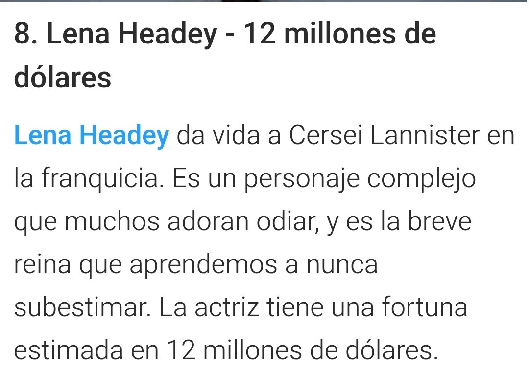 Leissues's tweet image. Cersei dice que ser Millonario si, pero ser Billonario no da. Pobre Taylor.