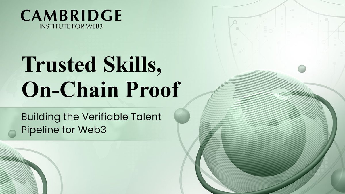 Cambridge Institute for Web3(CIW) tweet media