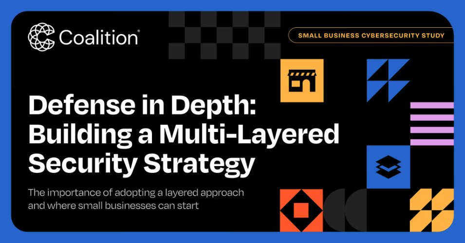 Defense in depth is a cybersecurity concept that layers cyber controls across a business to make it more difficult for cybercriminals to carry out successful attacks. 

Here are the 5 focus areas for a basic defense-in-depth strategy: bit.ly/4af9aTx