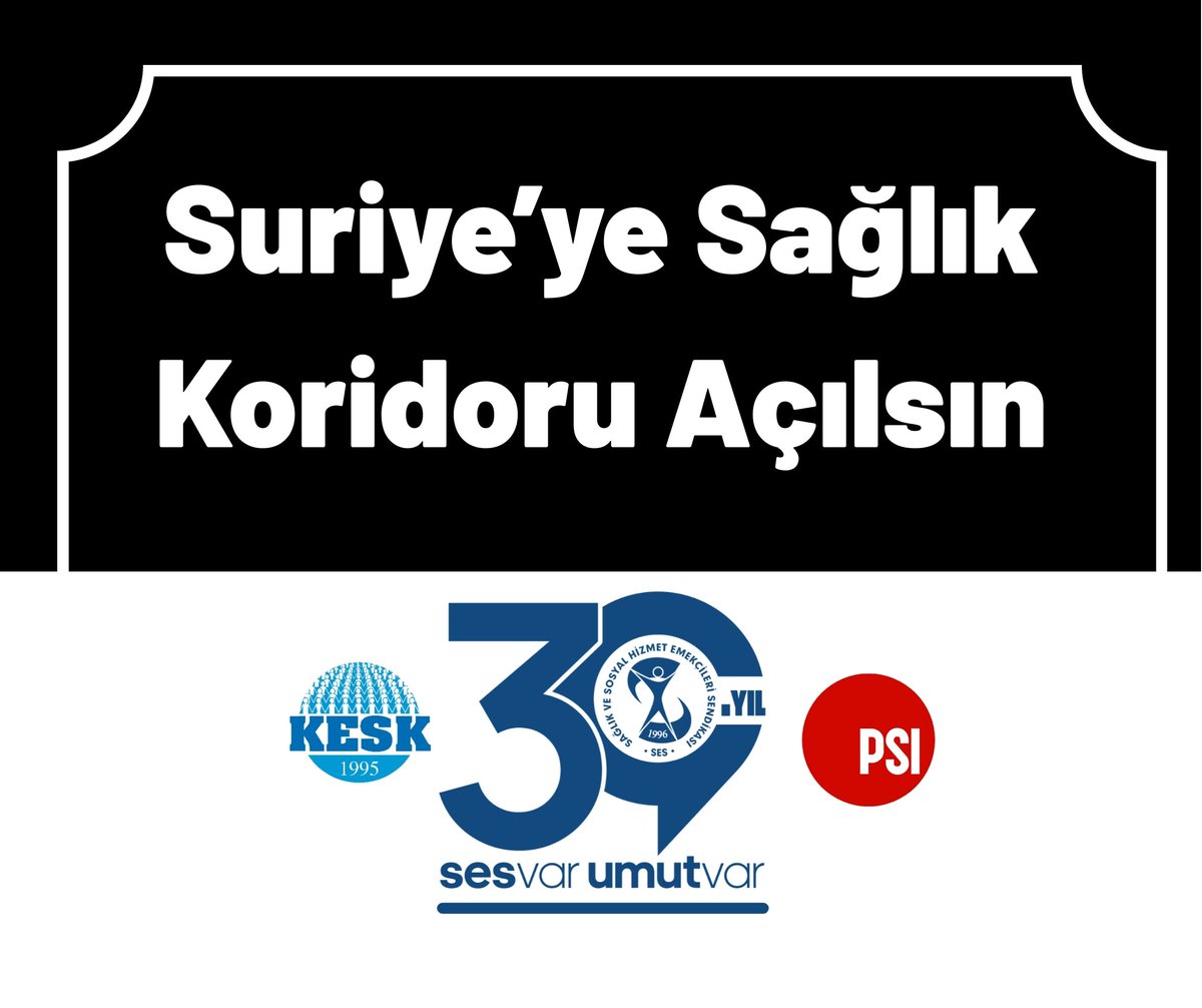 Suriye'de Sağlık Koridoru Açılması Hakkında Acil Çağrı
Suriye/Rojova’da insanlık krizi derinleşiyor. Kobane, Haseke başta olmak üzere geçici Suriye yönetimine bağlı Suriye Arap Ordusunun (HTŞ ve bileşenleri) elektrik ve suyu da keserek şehirleri kuşatması her an toplu ölümlerin