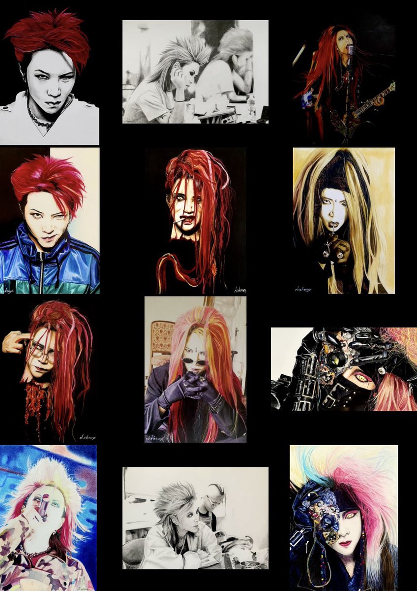 過去絵 【第7弾】

2024年1月 〜 2024年6月

この時期もフォロワー様に絵をプレゼント
する為に5か月間でたくさん描いてますね😆

12枚中7名様にプレゼントしました！

 #hide  #HIDE  #過去絵