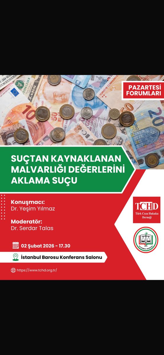 Türk Ceza Hukuku Derneği tweet media