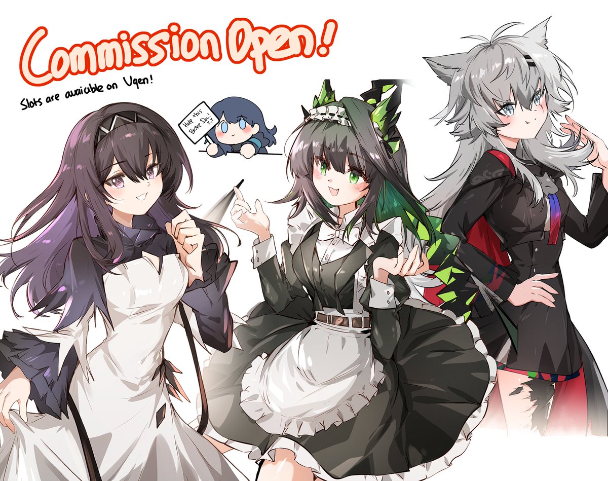 Comms open again! Grab them now!