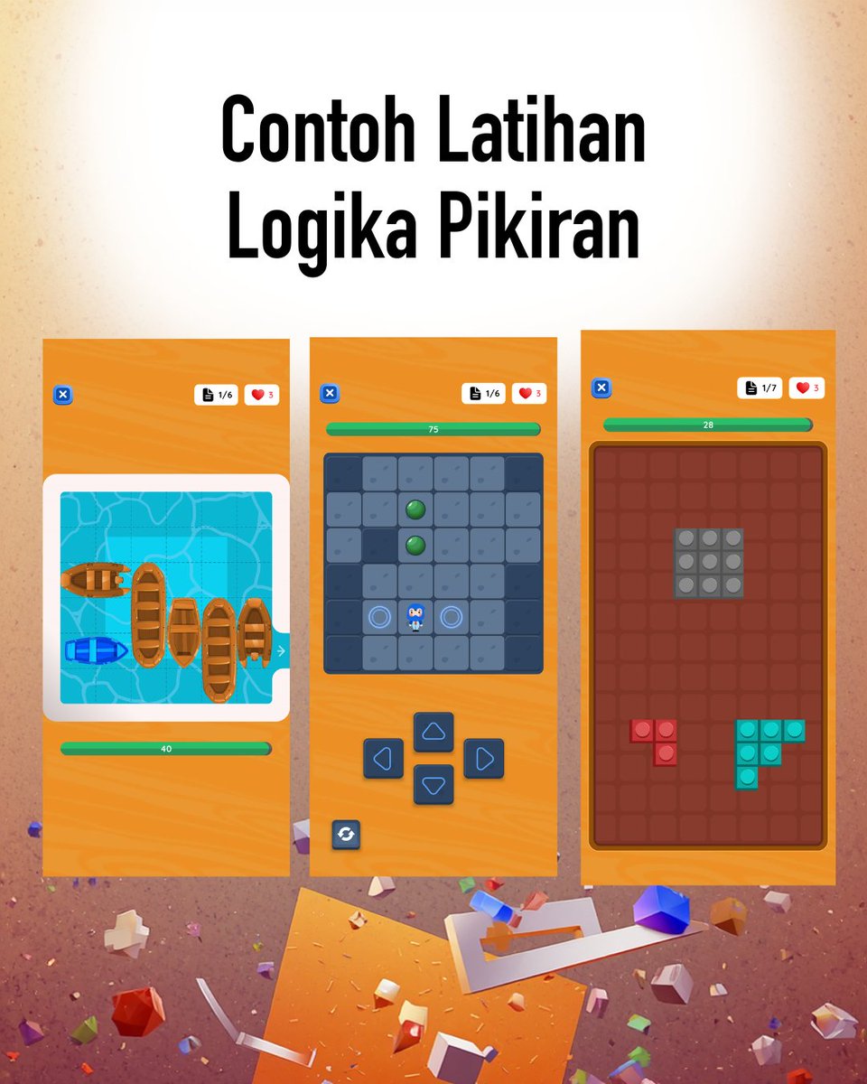 Bagi kalian orang tua yang punya anak SD1 sampe SD6 yang mau latih otak anaknya bisa coba cek Aplikasi Winkatsu ya. Ini dibuat untuk challenge tempat les di luar sana yang dimana anak2 harus pergi ke ruko untuk ambil soal latihannya.. Ini bisa dipake GRATIS tapi dengan batasan 3