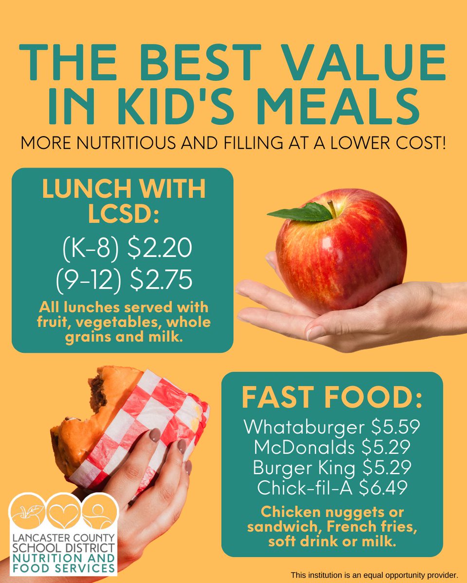 Balanced, wholesome, and made just for them. That’s the power of school meals! 💪

<a href="/LancasterCSD_SC/">Lancaster County School District</a> #LancasterSC #LancasterSouthCarolina #Lancaster #SCschools #LancasterCounty