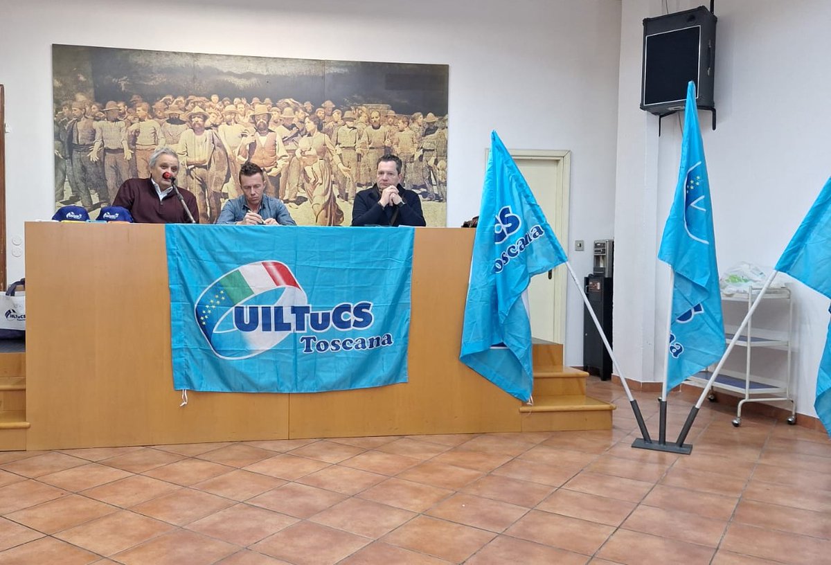 UilTucsToscana's tweet image. 🔵 III Congresso Regionale 🔵
Oggi assemblea precongressuale a Prato: idee, partecipazione e impegno condiviso. Il nostro percorso continua, con le persone sempre al centro 💙

Vite che contano. Storie di coraggio.

#RestiamoUmani | #uil #terziario #toscana #Diritti #Lavoro