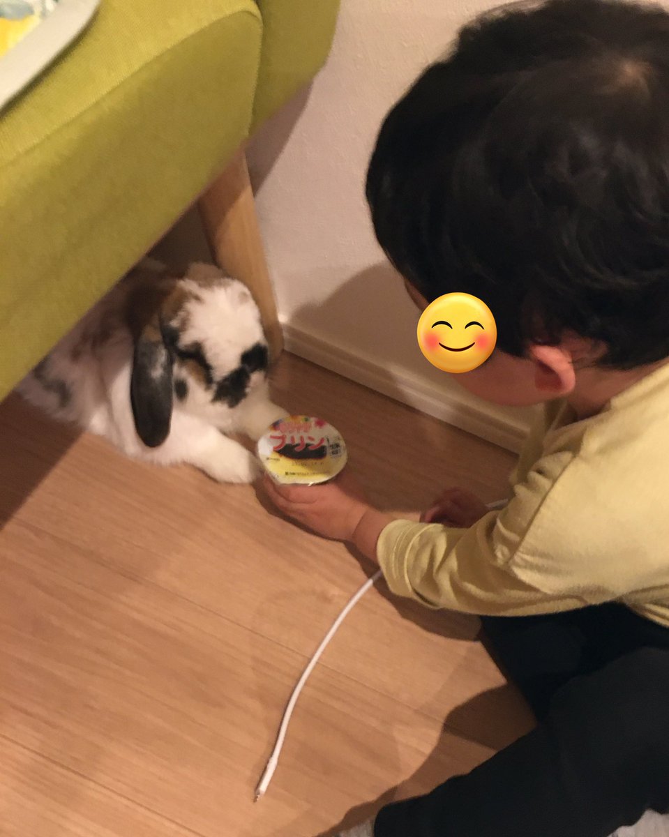 3年前。おやつの差し入れ🍮