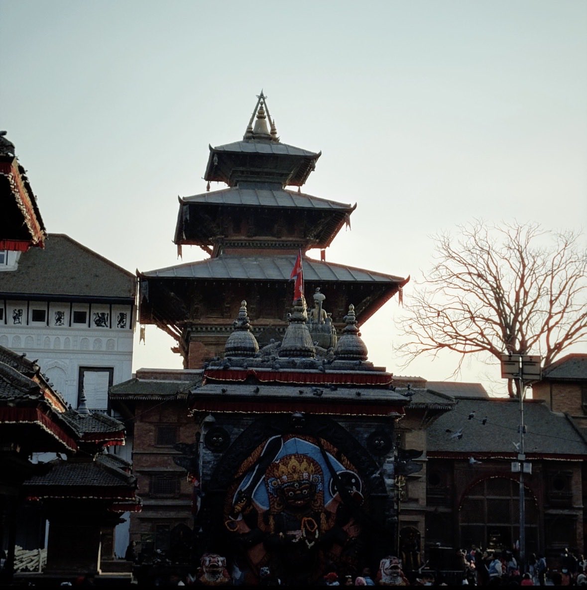 ritikaaaaaa1's tweet photo. When in Basantapur https://t.co/oBw1gFYcZT